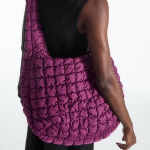 COS OVERSIZED QUILTED CROSSBODY